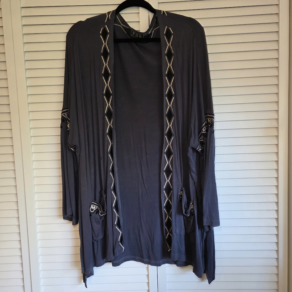 POL Boho Duster Cardigan
